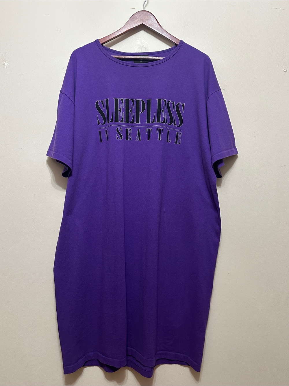ALORÉ Purple 'SLEEPLESS IN SEATTLE' Sleep Tee